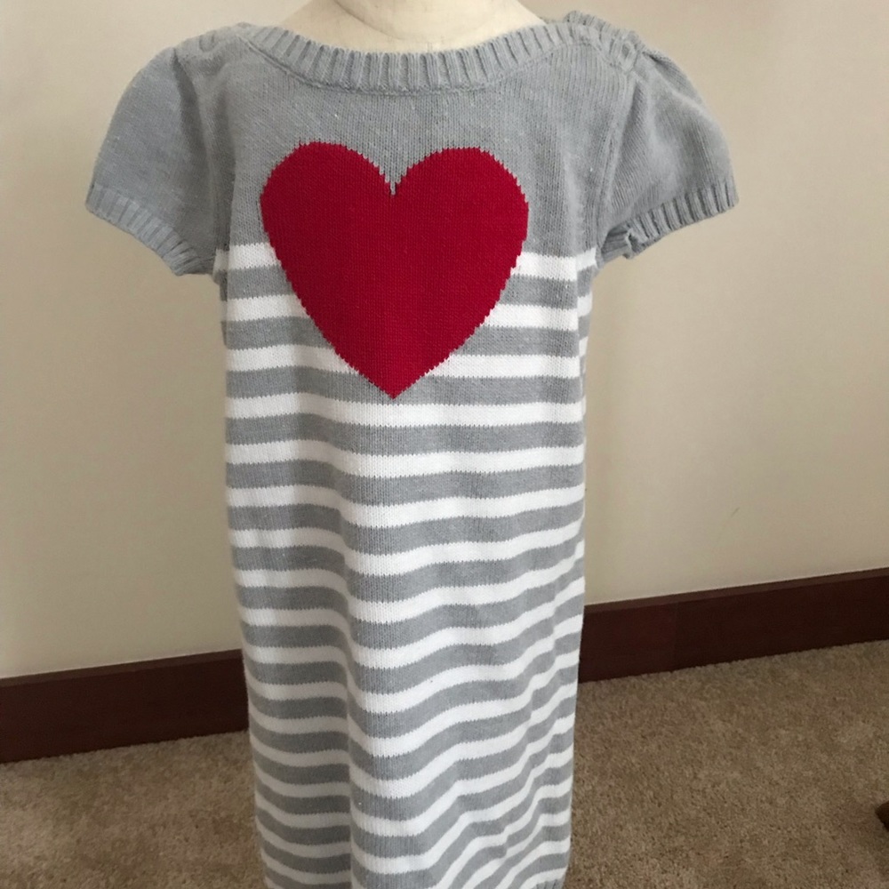 Crazy eight little girl’s sweater dress .